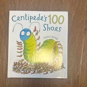 New! Centipede's 100 Shoes Hard covered Book for children